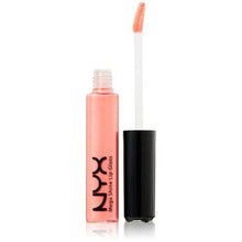 Load image into Gallery viewer, NYX Mega Shine Lip Gloss, Nude Peach, 0.37oz