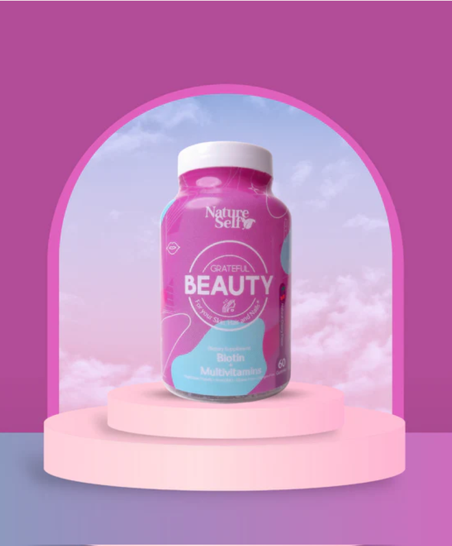 Nature Self Grateful Beauty Gummies (60 Gummies)