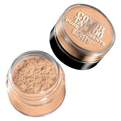 Maybelline Eye Studio Color Tattoo Pure Pigments Loose Powder Shadow, Barely Brazen