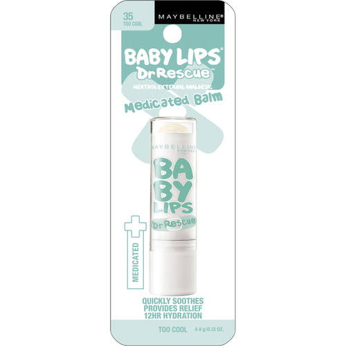 Maybelline Baby Lips Dr. Rescue Medicated Lip Balm, Too Cool