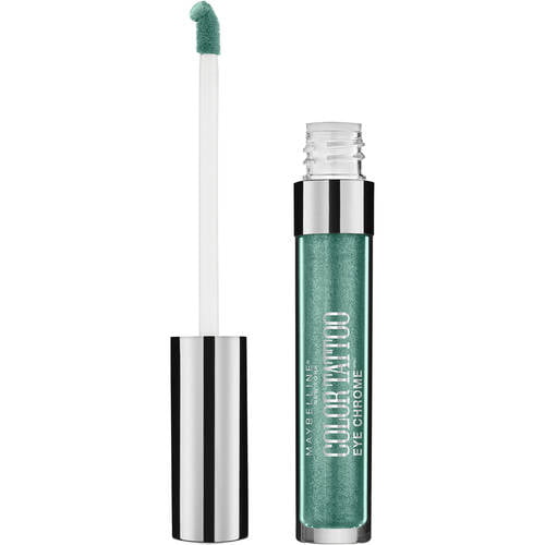 Maybelline Color Tattoo Eye Chrome Eyeshadow, Electric Emerald