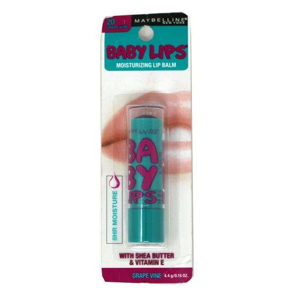 Maybelline Baby Lips Moisturizing Lip Balm, Grape Vine