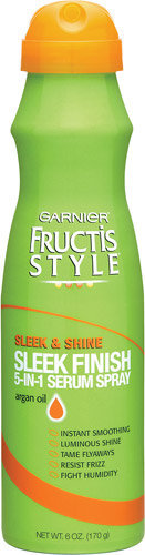 Garnier Fructis Style Sleek & Shine Sleek Finish 5-in-1 Serum Spray with Argan Oil