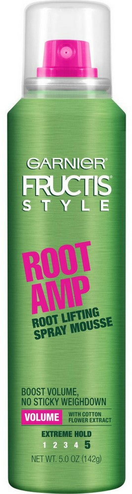 Garnier Fructis Full & Plush Root Amp Root Lifting Spray Mousse 5oz