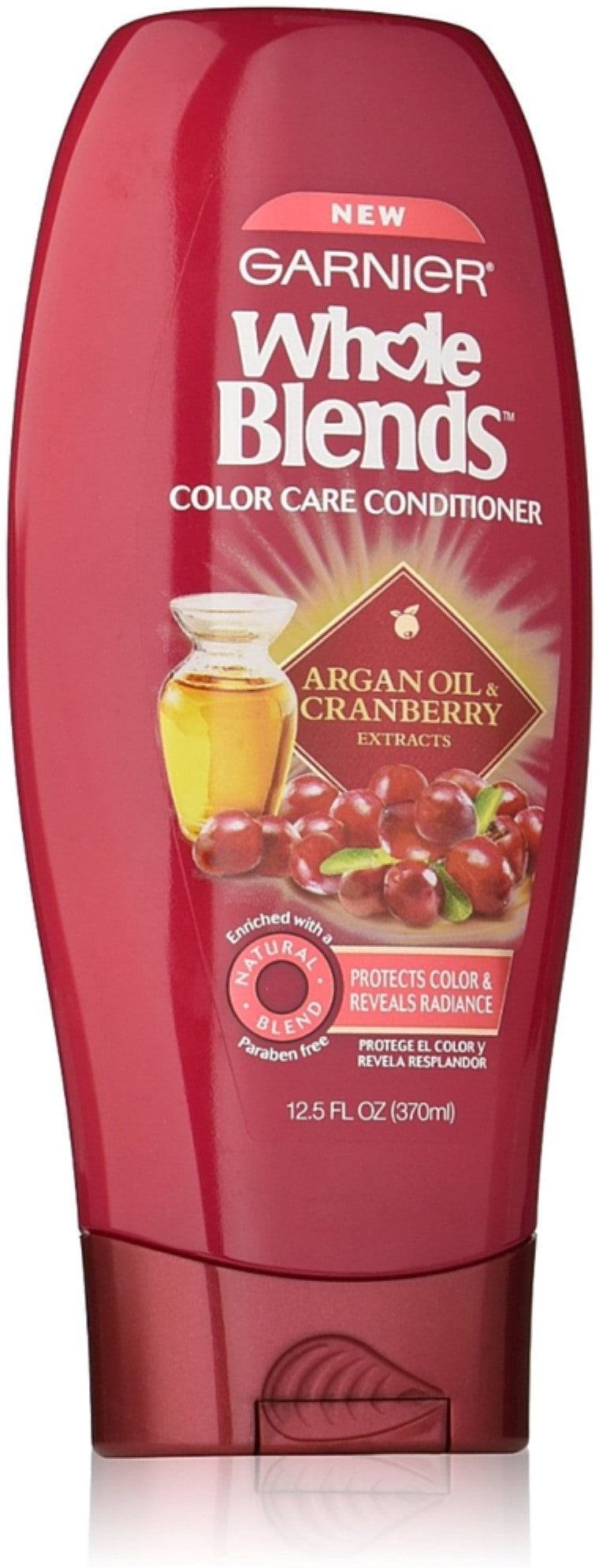 Garnier Whole Blends Color Care Conditioner with Argan Oil & Cranberry Extracts 12.5oz