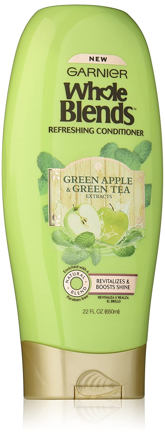 Garnier Whole Blends Refreshing Conditioner with Green Apple & Green Tea Extracts 22oz