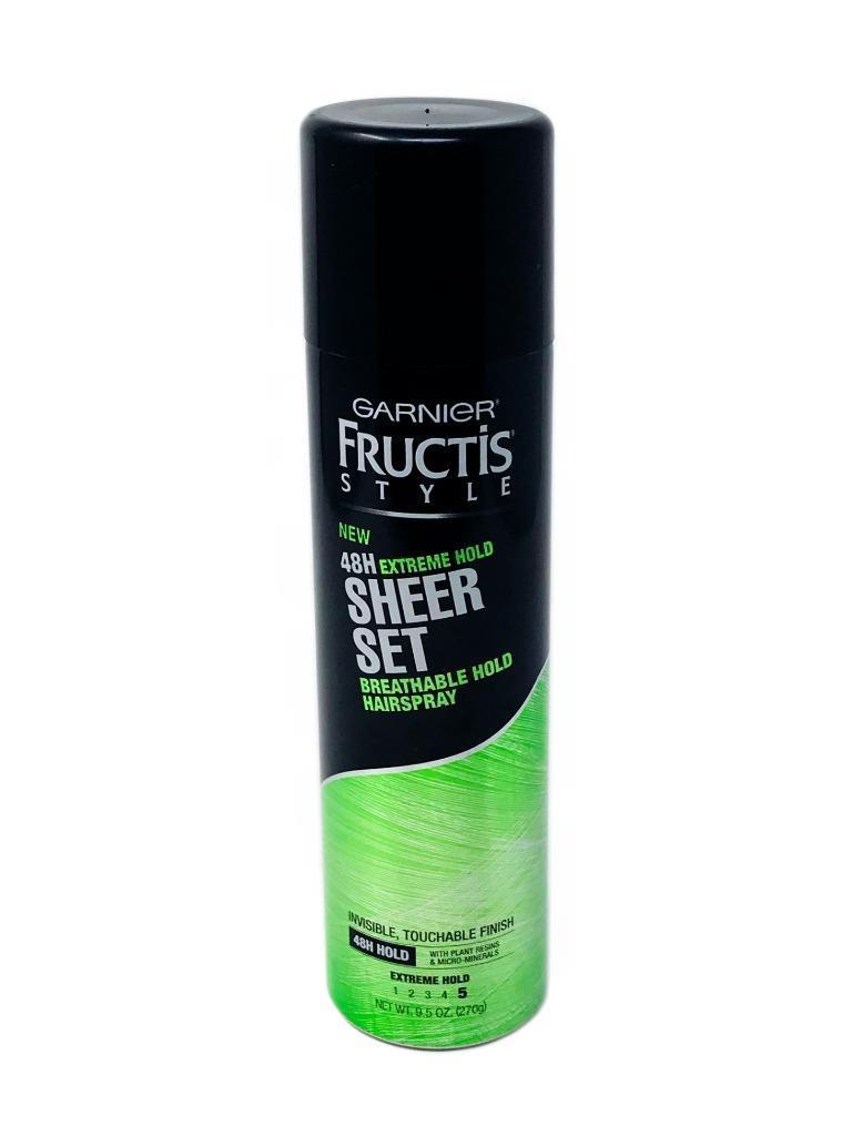 Garnier Fructis Sheer Set Breathable Hairspray Extreme Hold 9.5oz