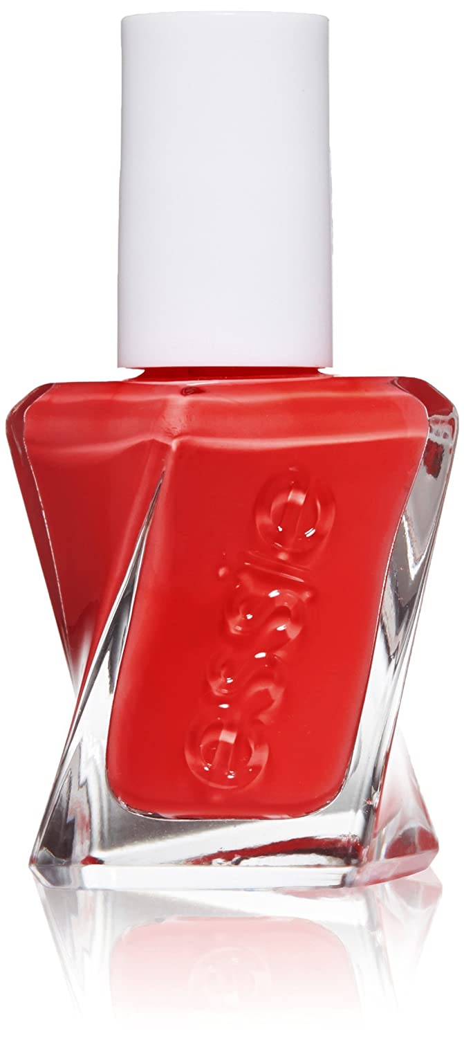 essie Gel Couture Longwear Nail Polish, Bright Red, Flashed, 0.46oz