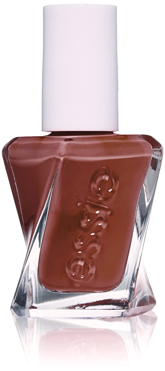 essie Gel Couture Longwear Nail Polish, Deep Mulberry Nude, Pearls of Wisdom, 0.46oz