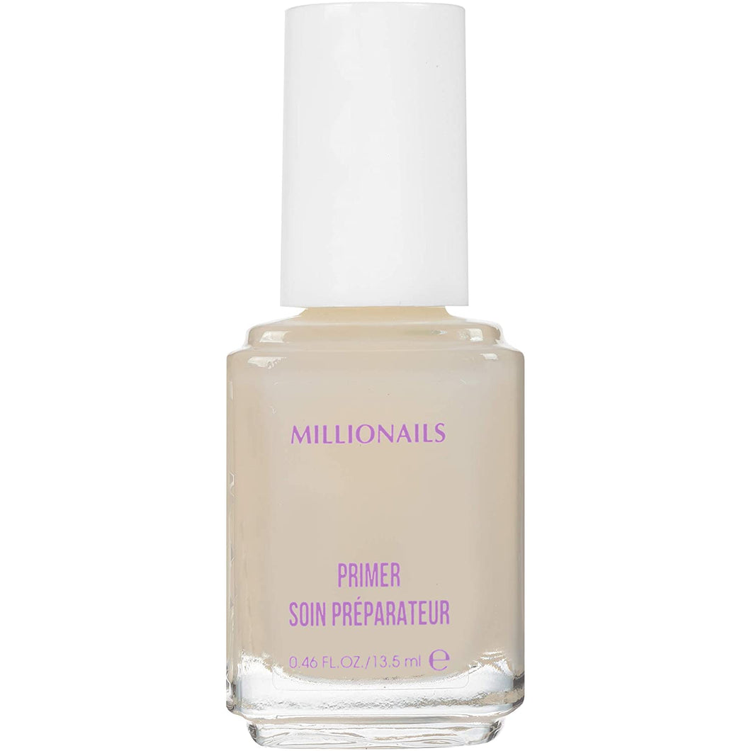 essie Base Coat Nail Polish, Millionails Nail Treatment, Fiber Shield + Iron Strength, 0.46oz