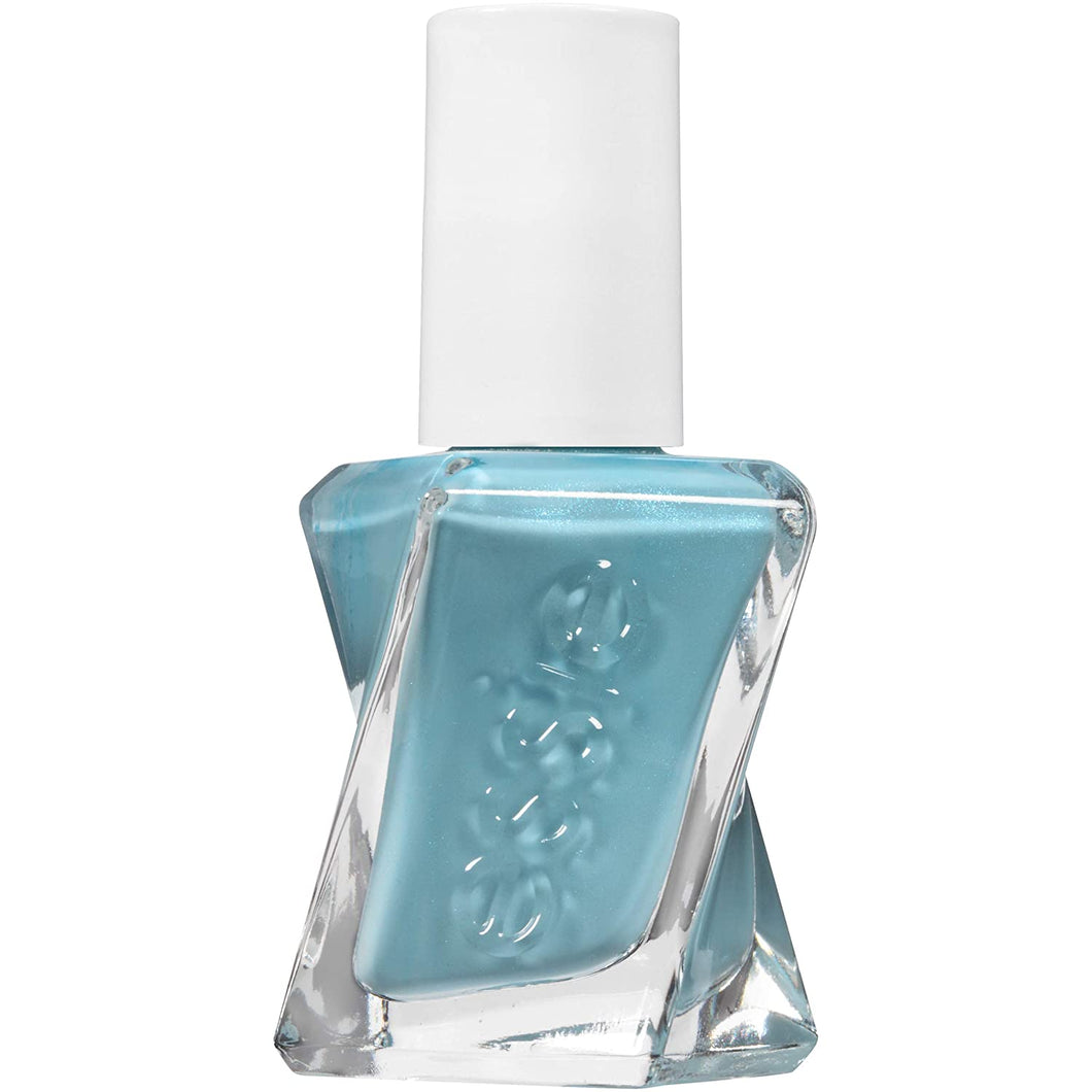 essie Gel Couture 2-Step Longwear Nail Polish, First View, Blue Nail Polish, 0.46oz