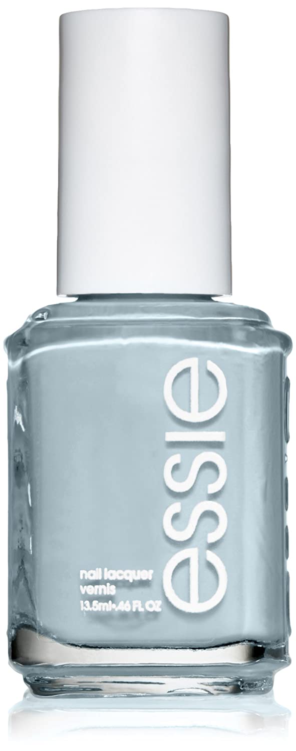 essie Nail Polish Glossy Shine Finish, Find Me An Oasis, Ice Blue, 0.46oz