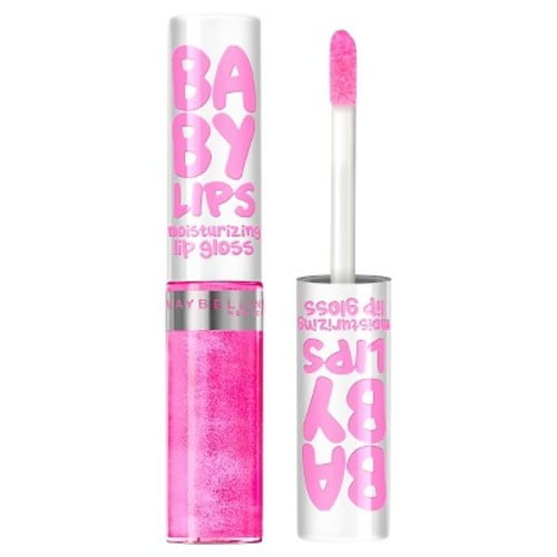 Maybelline Baby Lips Moisturizing Lip Gloss, Fuchsia Flicker