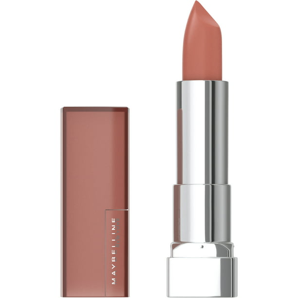 Maybelline Color Sensational The Mattes, Matte Finish Lipstick Makeup, Clay Crus