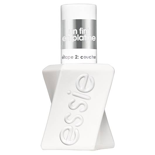 essie Gel Couture Platinum Grade Finish Top Coat, 0.46oz