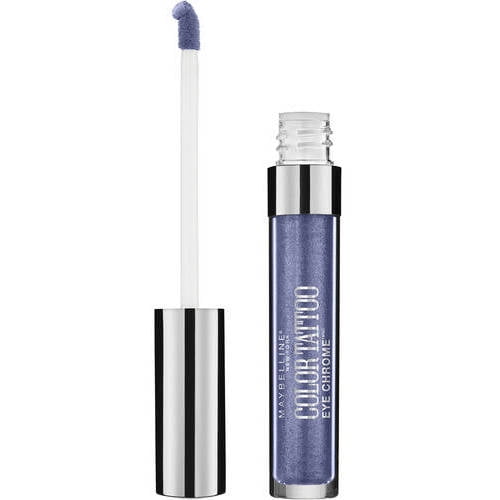 Maybelline Color Tattoo Eye Chrome Eyeshadow, Bold Sapphire