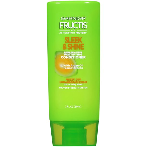 Garnier Fructis Sleek & Shine Conditioner 3oz/89ml - Travel Size!