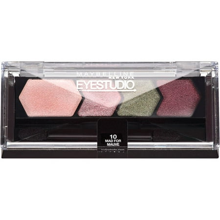 Maybelline Eye Studio Color Plush Silk Eyeshadow Quad - Mad For Mauve