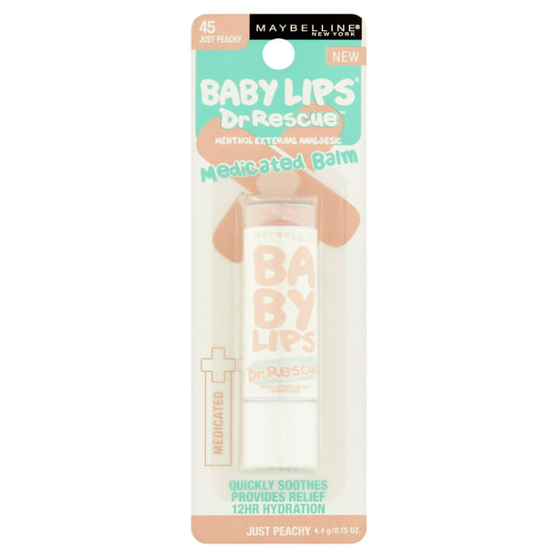 Maybelline Baby Lips Dr. Rescue Medicated Lip Balm - Just Peachy