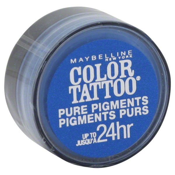 Maybelline Eye Studio Color Tattoo Pure Pigments Loose Powder Shadow, Brash Blue