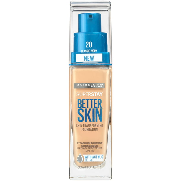 Maybelline Superstay Better Skin Foundation, Classic Ivory