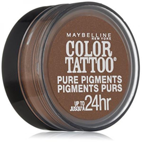 Maybelline Eye Studio Color Tattoo Pure Pigments Loose Powder Shadow, Downtown Brown